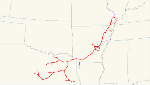 Cotton Belt Route